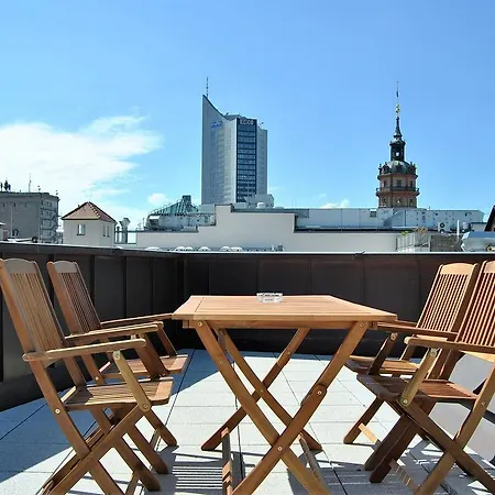 City Mit Terrasse Leipzig